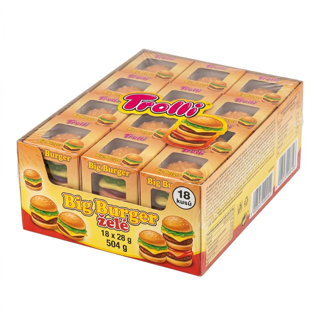 Big Burger želé 18 x 28 g