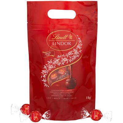 Lindt LINDOR mléčná čokoláda 1000 g