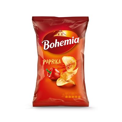 Bohemia Chips paprika 18 x 130 g