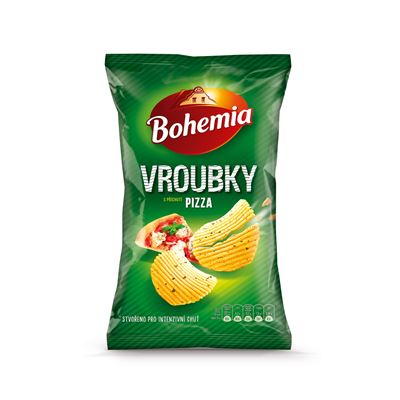 Bohemia Vroubky pizza 18 x 120 g