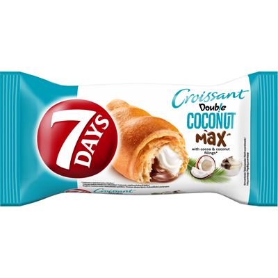 7 DAYS Croissant Kakao kokos 20 x 80 g