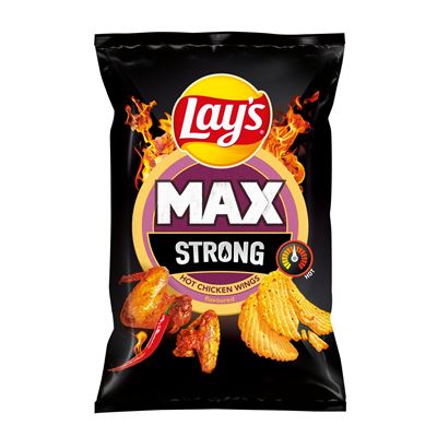 Lay's Strong Hot Wings 24 x 120 g