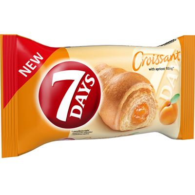 7 DAYS Croissant meruňka 20 x 60 g