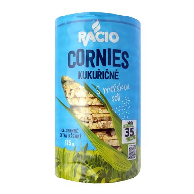 RACIO Cornies s mořskou solí 115 g