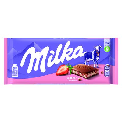 Milka jahodová příchuť 100 g