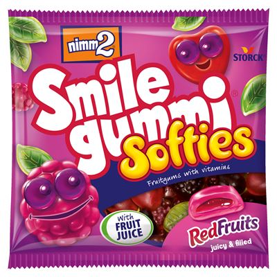 nimm2 Smilegummi Softies Red Fruit 28 x 90 g