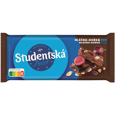 Orion Studentská mléčno hořká 170 g