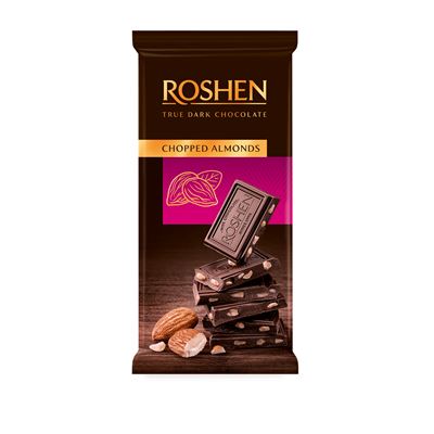 ROSHEN Čokoláda hořká mandle 85 g