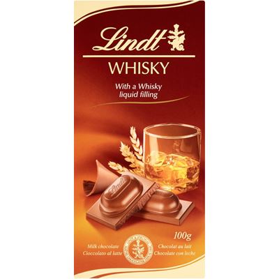 Lindt LINDOR Whisky tablet 100 g