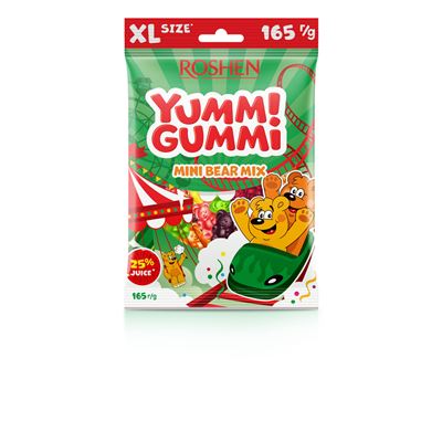 Yummi Gummi Mini Bear Mix 165 g