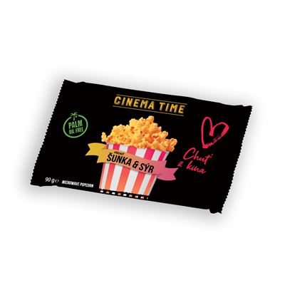 CINEMA TIME Popcorn šunka sýr 12 x 90 g