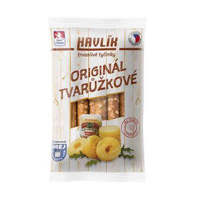 HAVLÍK Tyčinky trvanlivé tvarůžkové 90 g