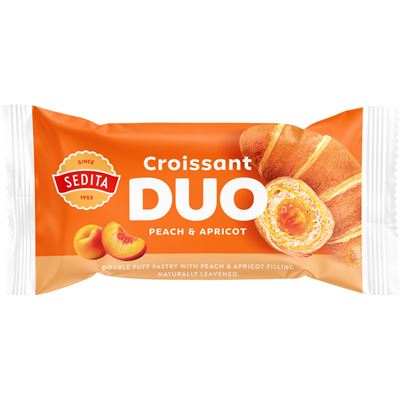 SEDITA Croissant Duo Peach/broskev 50 g