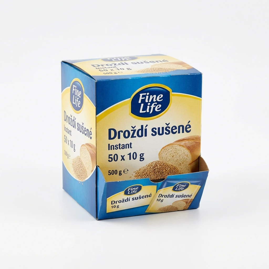 Fine Life Droždí sušené 50 x 10 g