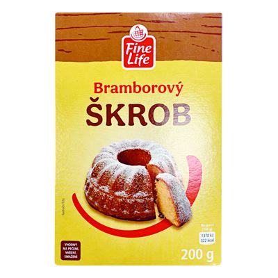 Fine Life Škrob bramborový 9 x 200 g