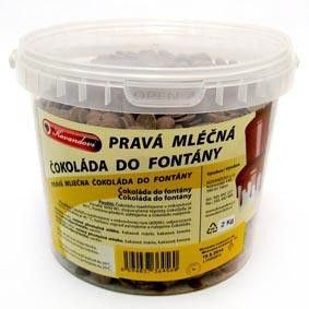 KOVANDOVI Čokoláda do fontány mléčná 2 kg