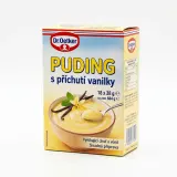 Dr. Oetker Puding s příchutí vanilky 18 x 38 g