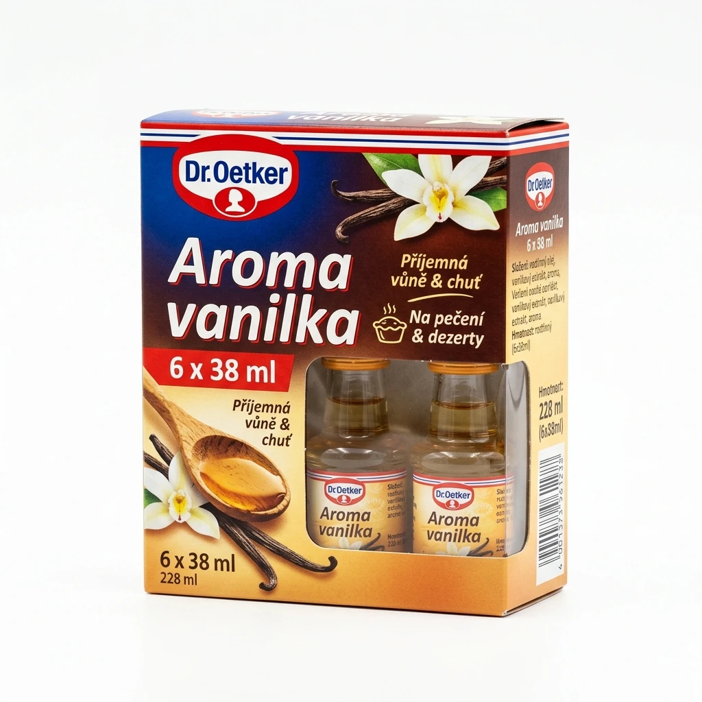 Dr. Oetker Aroma vanilka 6 x 38 ml