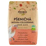 PRO BIO Mouka pšeničná BIO celozrnná jemně mletá 1 kg