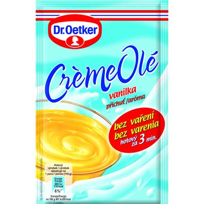 Dr. Oetker Créme Olé příchuť vanilka 50 g