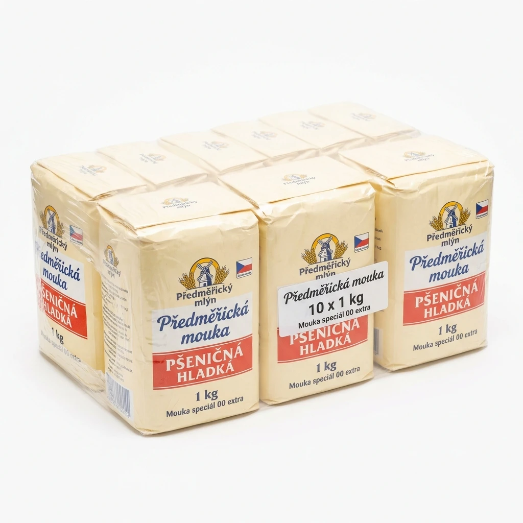 Předměřická mouka pšeničná hladká 10 x 1 kg