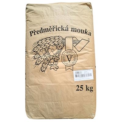 Předměřická Mouka pšeničná tmavá chlebová 25 kg