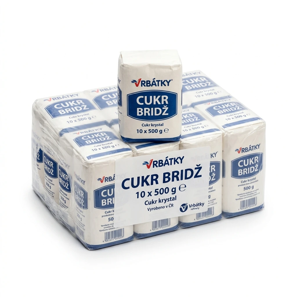 Vrbátky Cukr Bridž 10 x 500 g