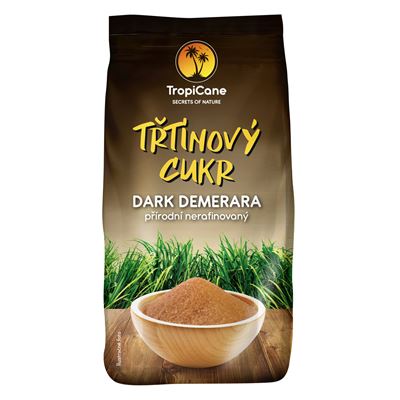 TropiCane Dark Demerara Cukr třtinový 800 g