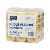 aro Nudle vlasové bezvaječné 6 x 500 g