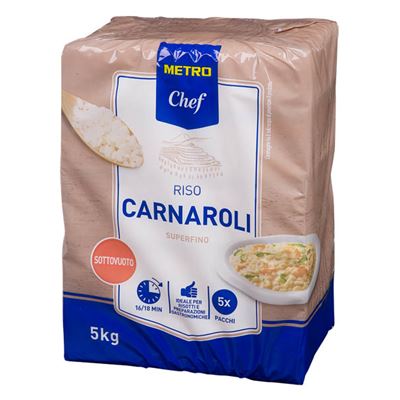 METRO Chef Rýže Carnaroli vakuovaná 5 x 1 kg