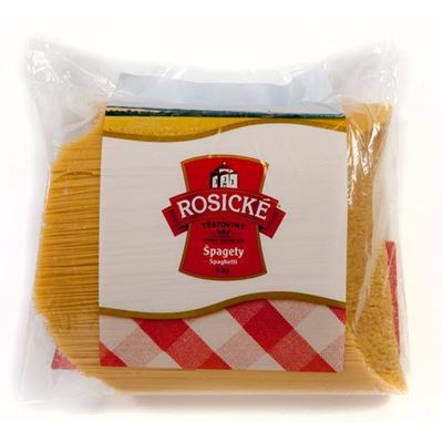 Rosické těstoviny Špagety bezvaječné 5 kg