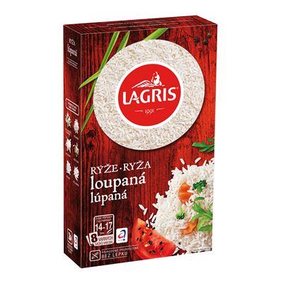 LAGRIS Rýže loupaná varné sáčky 800 g