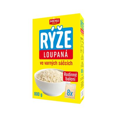 MENU GOLD Rýže loupaná varné sáčky 800 g