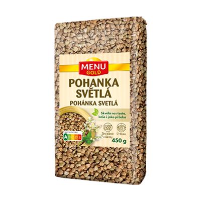 MENU GOLD Pohanka světlé 450 g