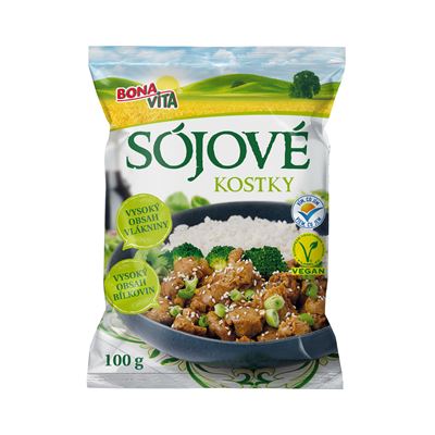 Bonavita Sojové kostky 30 x 100 g