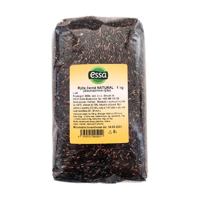 essa Rýže černá natural 1 kg