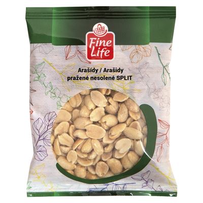 Fine Life Arašídy pražené nesolené 100 g