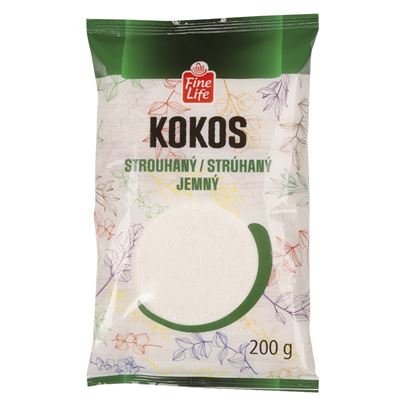 Fine Life Kokos strouhaný 200 g