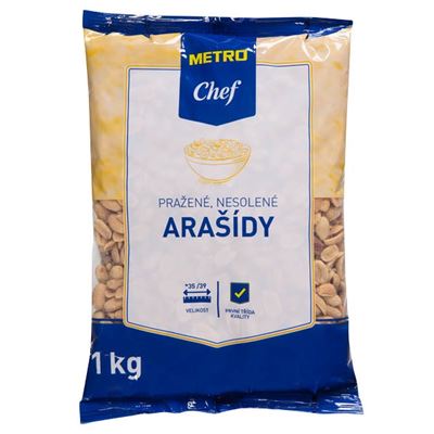 METRO Chef Arašídy pražené nesolené CN 1 kg