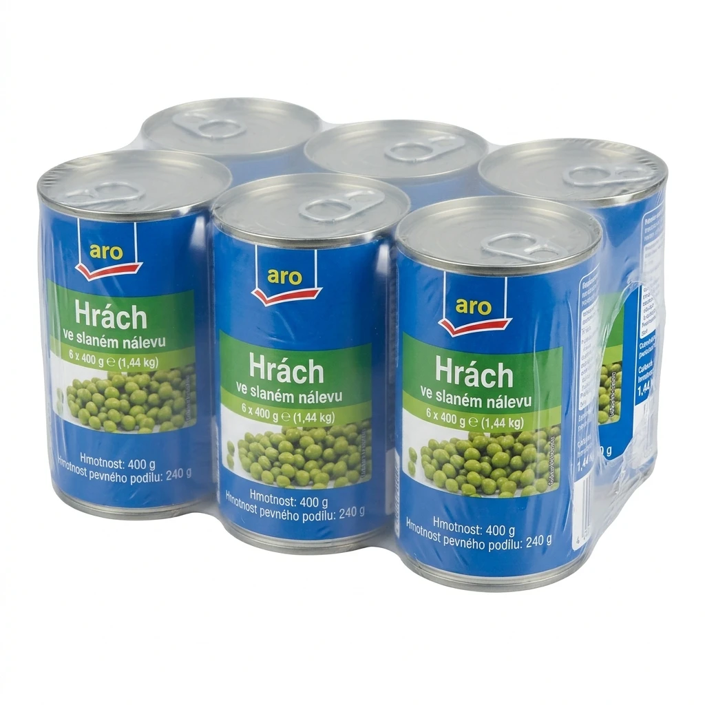 aro Hrách ve slaném nálevu 6 x 400 g