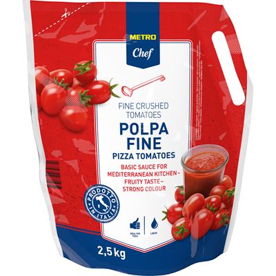 METRO Chef Rajčata jemně drcená 2,5 kg