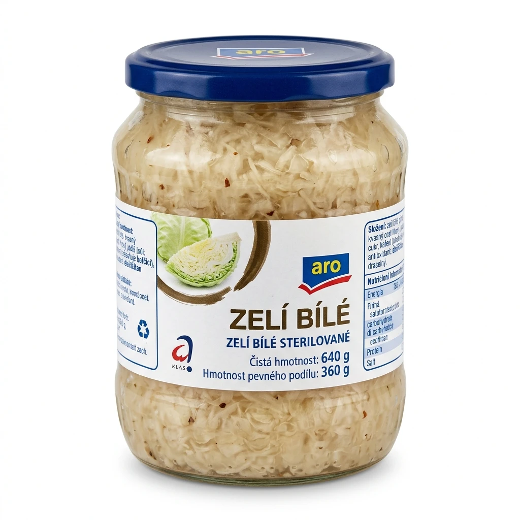 aro Zelí bílé 8 x 640 g