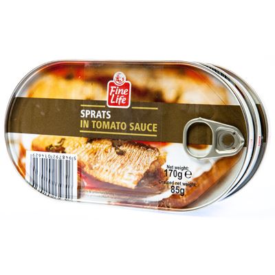 Fine Life Šproty neuzené v rajčatové omáčce 170 g