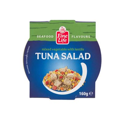 Fine Life Tuňák se zeleninou a čočkou 160 g