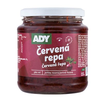 ADY Řepa červená jemné řezy 8 x 580 ml