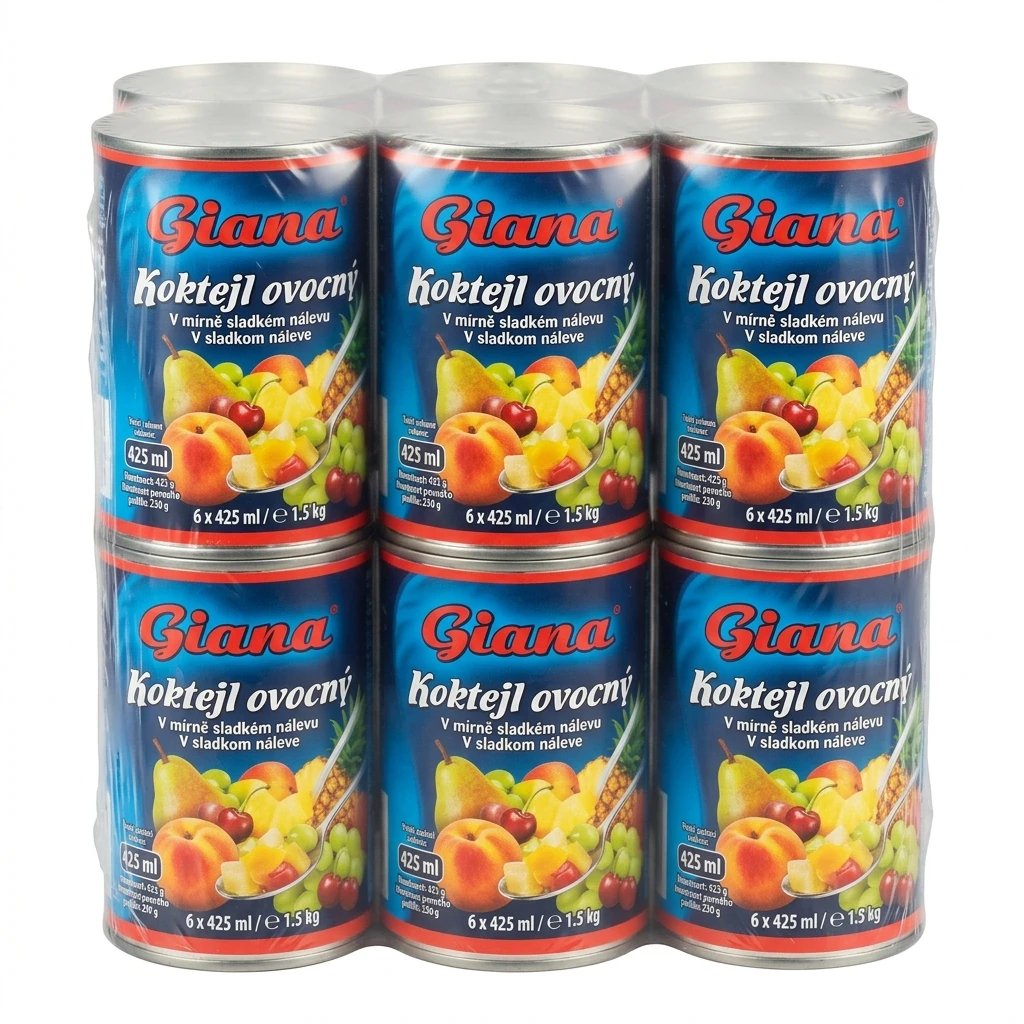 Giana Koktejl ovocný 6 x 425 ml