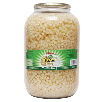 Alibona Celer kostky ve sladkokyselém nálevu 3,5 kg