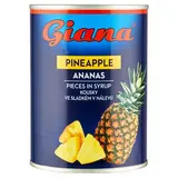 Giana Ananas kousky 8 x 580 ml