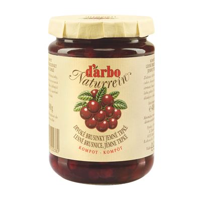 d'arbo Brusinkový kompot 400 g