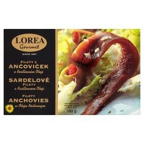 LOREA Filety z ančoviček 380 g